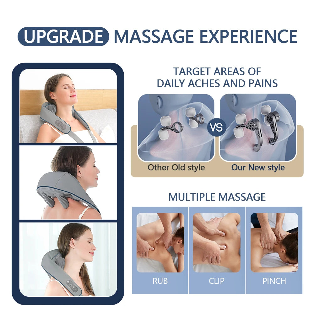 Portable Neck & Shoulder Massager | Relieve Tension & Improve Circulation