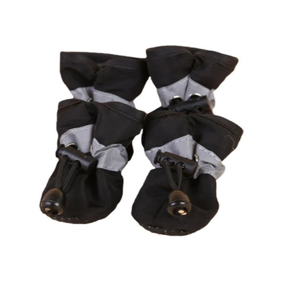 Pet Rain Boots (4pcs) | Waterproof, Anti-Slip Paw Protection