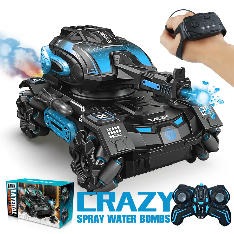 Gesture Control Stunt Car with Spray & Launch Action